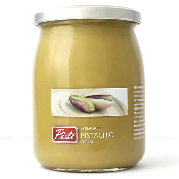 Pistachio Butter from Sicily 20 oz (600 g) | Artisan Italian Nut Butter | Enjoy with Bread and Crackers