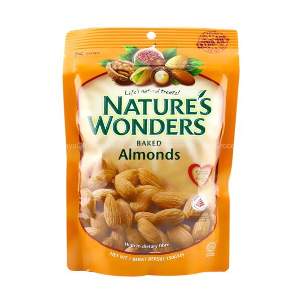Nature Wonder Baked Almonds 150g